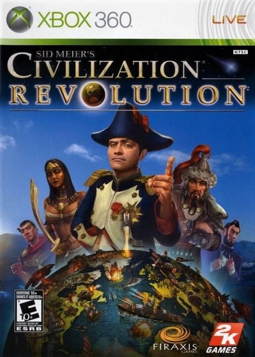 Sid Meier's Civilization Revolution Microsoft Xbox 360 Video Game - Gandorion Games