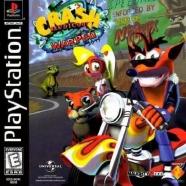 Crash Bandicoot 3: Warped Sony PlayStation Game PS1 Gandorion Games
