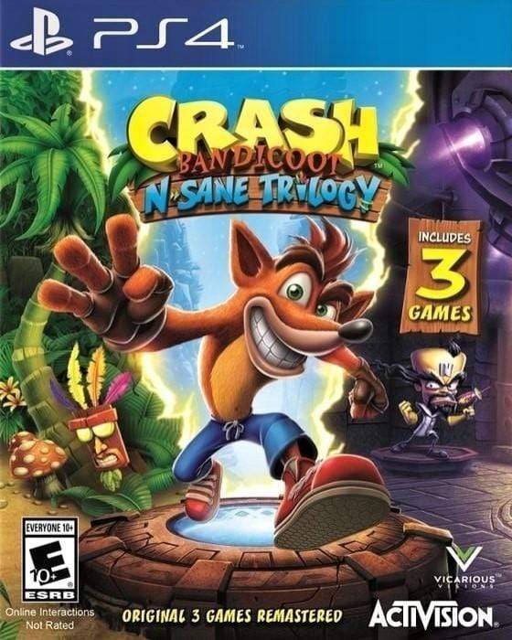 Crash Bandicoot N. Sane Trilogy Sony PlayStation 4 Video Game PS4 - Gandorion Games