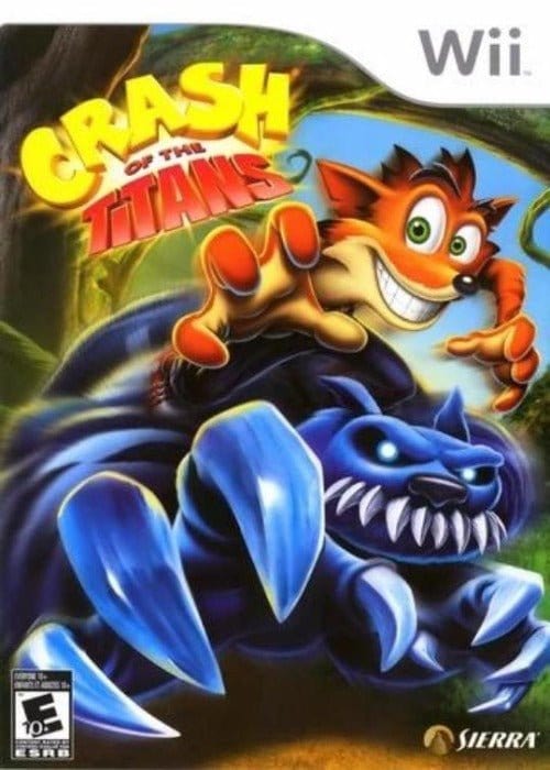 Crash of the Titans - Nintendo Wii Game.