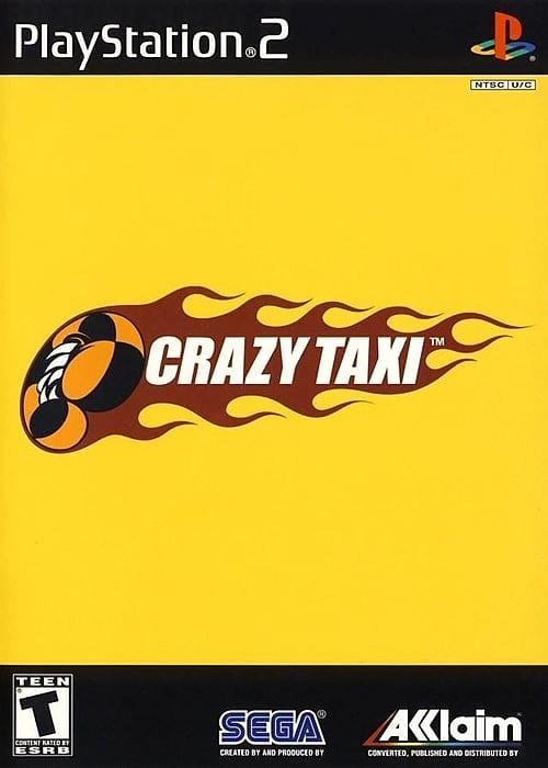 Crazy Taxi Sony PlayStation 2 Game PS2 - Gandorion Games