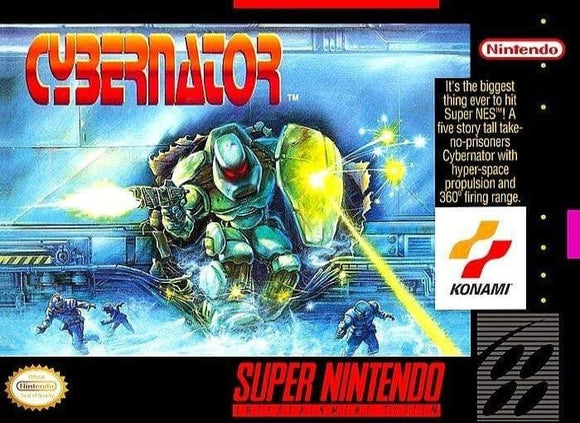 Cybernator Super Nintendo Video Game SNES - Gandorion Games