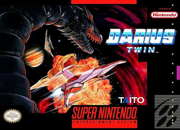 Darius Twin Super Nintendo Video Game SNES - Gandorion Games
