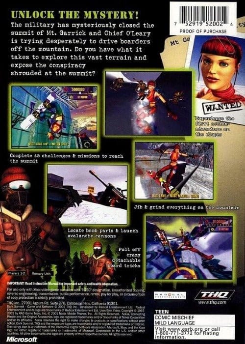 Dark Summit Microsoft Xbox Gandorion Games - Main Image