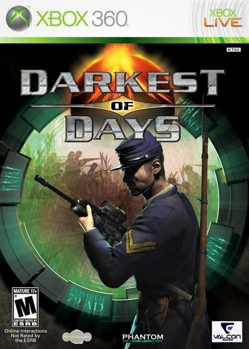 Darkest of Days Microsoft Xbox 360 Game.
