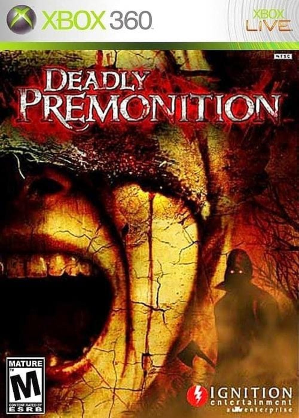 Deadly Premonition Microsoft Xbox 360 Game.
