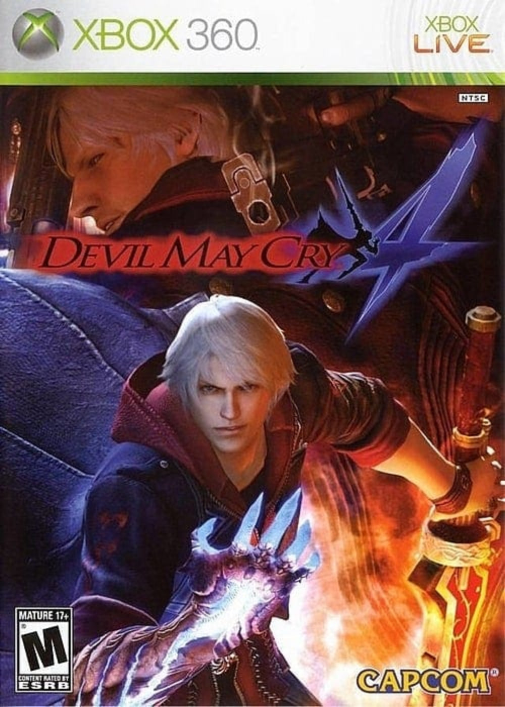 Devil May Cry 4 Microsoft Xbox 360 Game.