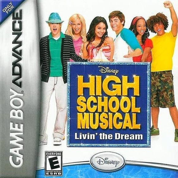 Disney High School Musical Livin' the Dream Nintendo Game Boy Advance GBA - Gandorion Games