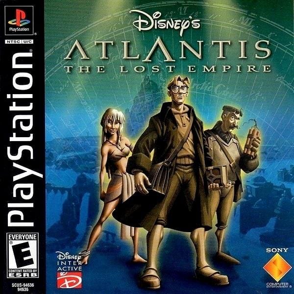 Disney's Atlantis: The Lost Empire Sony PlayStation Game PS1 - Gandorion Games
