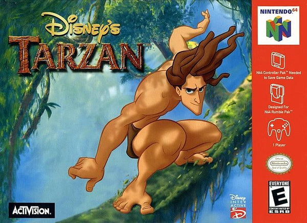 Disney's Tarzan Nintendo 64 Video Game N64 - Gandorion Games