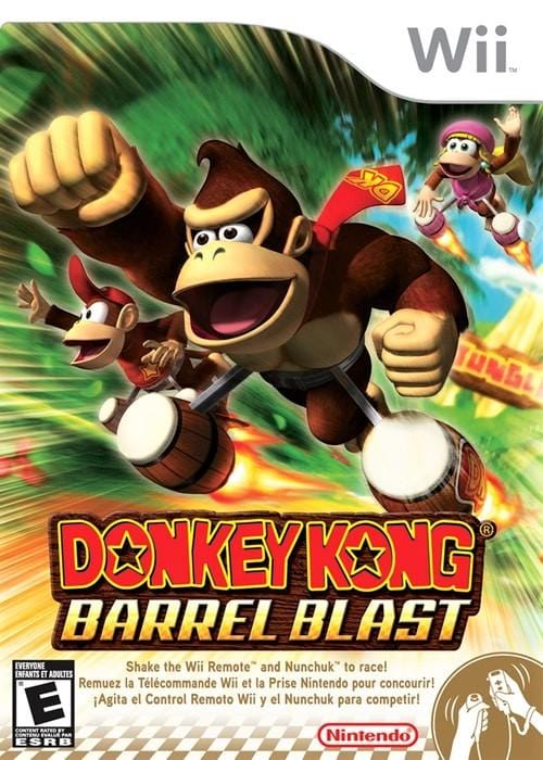Donkey Kong Barrel Blast Nintendo Wii Game - Gandorion Games