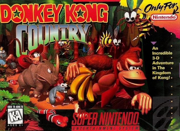 Donkey Kong Country Super Nintendo Video Game SNES - Gandorion Games