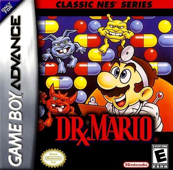 Dr. Mario (Classic NES Series) Nintendo Game Boy Advance GBA - Gandorion Games