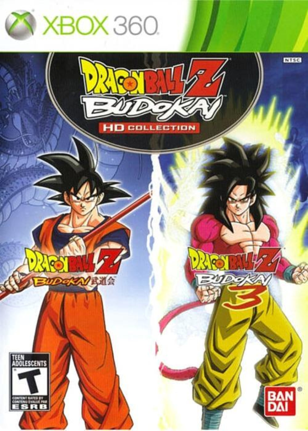 Dragon Ball Z Budokai HD Collection Microsoft Xbox 360 Game.