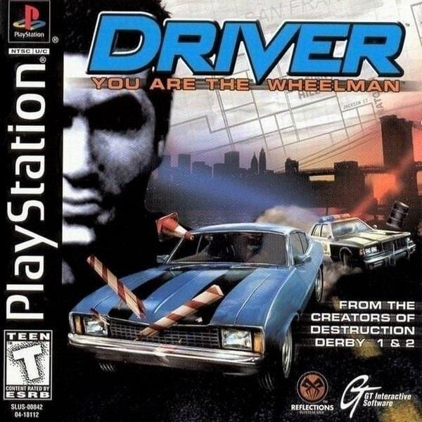 Driver Sony PlayStation PS1 Video Game | Gandorion Games