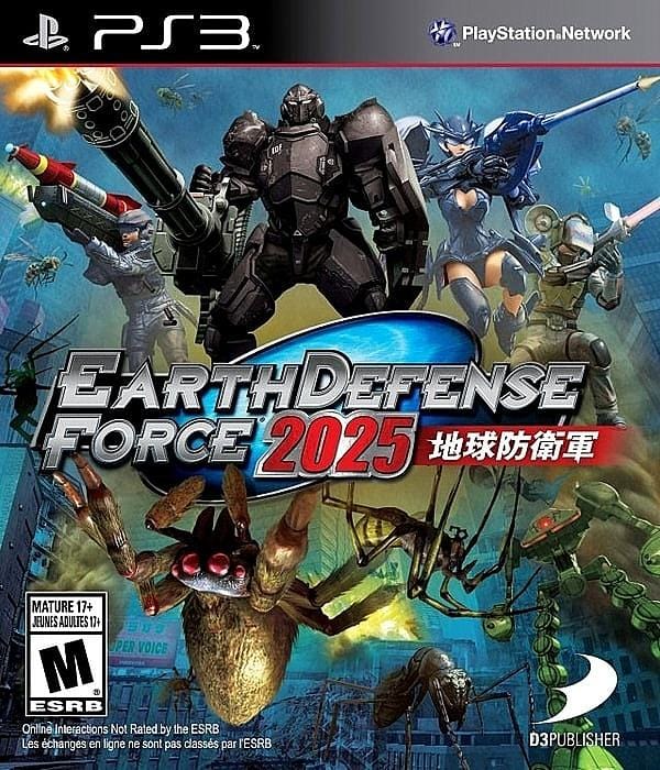 Earth Defense Force 2025 Sony PlayStation 3 Video Game PS3 - Gandorion Games