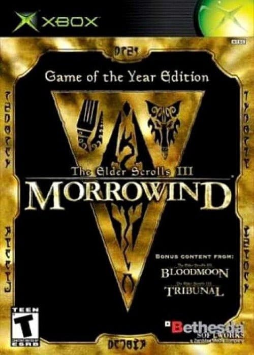 The Elder Scrolls III Morrowind Game of the Year Edition Microsoft Xbox - Gandorion Games