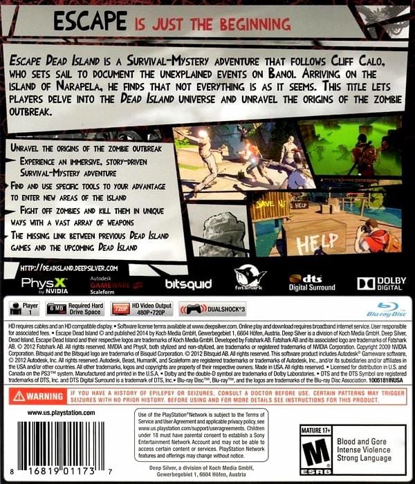 Escape Dead Island - Metacritic
