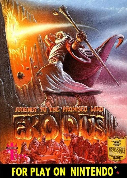 Exodus Journey to the Promised Land - Nintendo NES