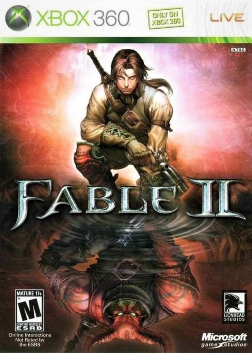 Fable II Microsoft Xbox 360 Game.