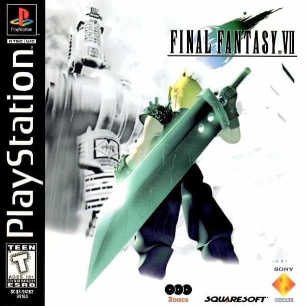 Final Fantasy VII Sony PlayStation PS1 Video Game | Gandorion Games