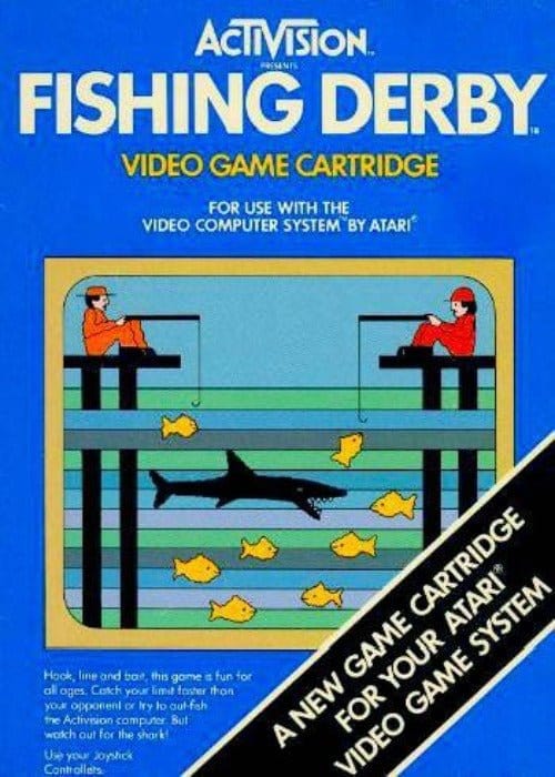 Fishing Derby Atari 2600 Game - Gandorion Games