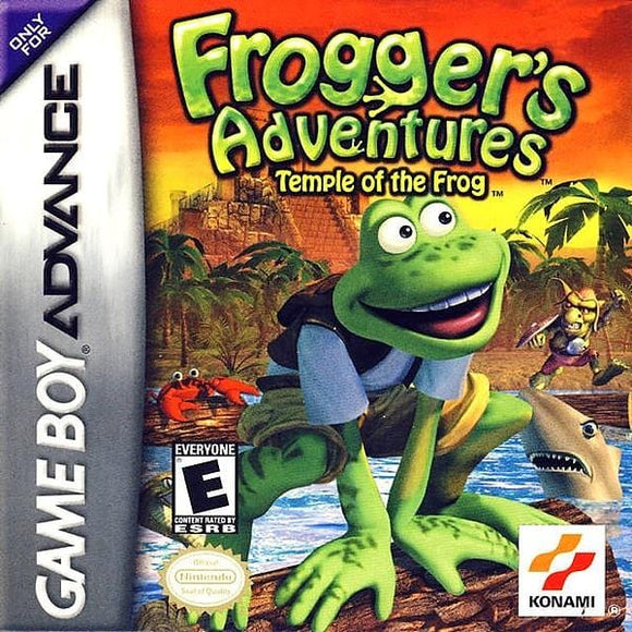 Frogger's Adventures: Temple of the Frog Nintendo Game Boy Advance GBA - Gandorion Games