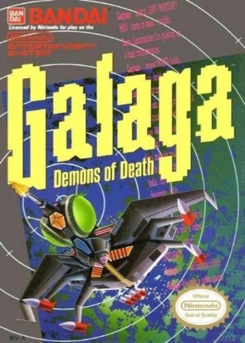 Galaga: Demons of Death - Nintendo NES