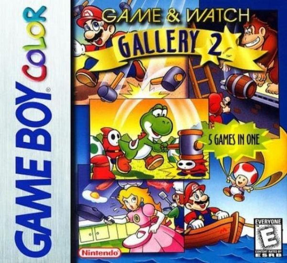 Game & Watch Gallery 2 - Game Boy Color - Gandorion Games