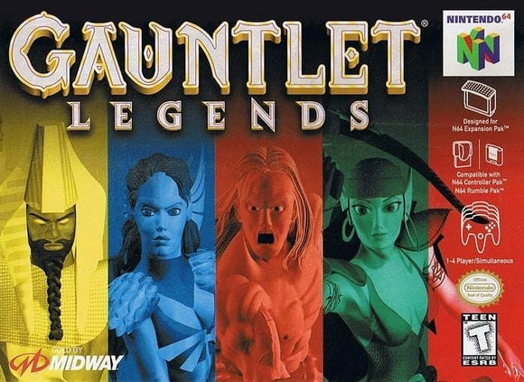 Gauntlet Legends Nintendo 64 Video Game N64 - Gandorion Games