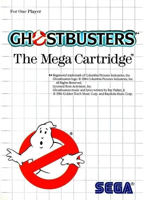 Ghostbusters Sega Master System - Gandorion Games