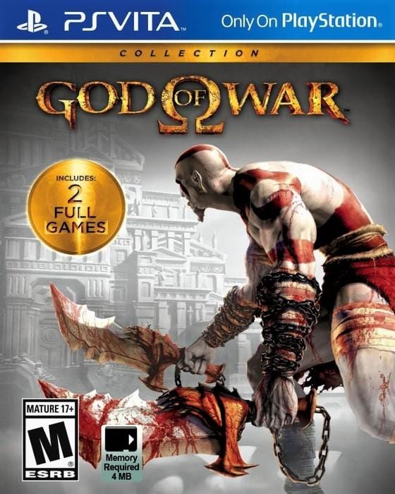 God of War Collection Sony PlayStation Vita Video Game - Gandorion Games