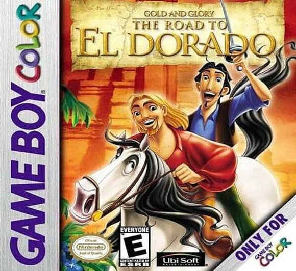 Gold and Glory The Road to El Dorado - Game Boy Color - Gandorion Games