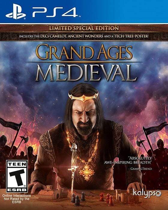 Grand Ages: Medieval Sony PlayStation 4 Video Game PS4 - Gandorion Games
