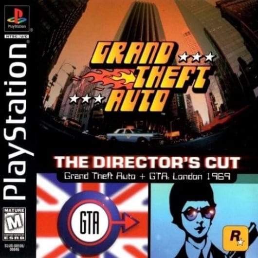 Grand Theft Auto Director's Cut PlayStation Game - Gandorion Games