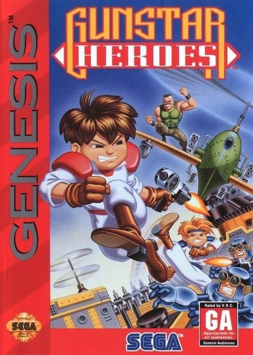 Gunstar Heroes Sega Genesis - Gandorion Games