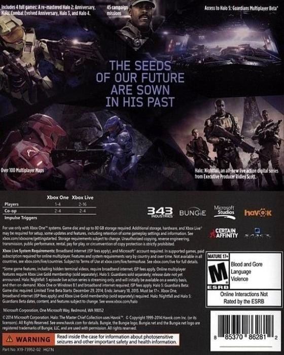 Halo Master Chief Collection Ps4 Halo: The Master Chief Collection