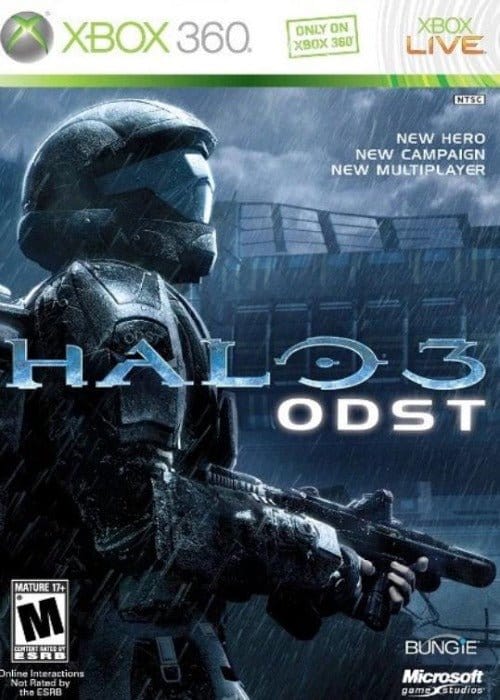 Halo 3 ODST Microsoft Xbox 360 Video Game - Gandorion Games