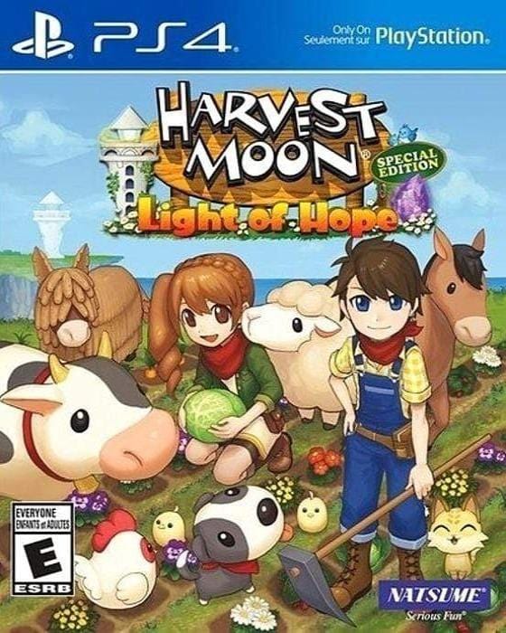 Harvest Moon: Light of Hope Sony PlayStation 4 Video Game PS4 - Gandorion Games