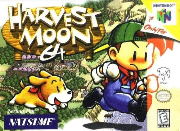 Harvest Moon 64 Nintendo 64 Video Game N64 - Gandorion Games