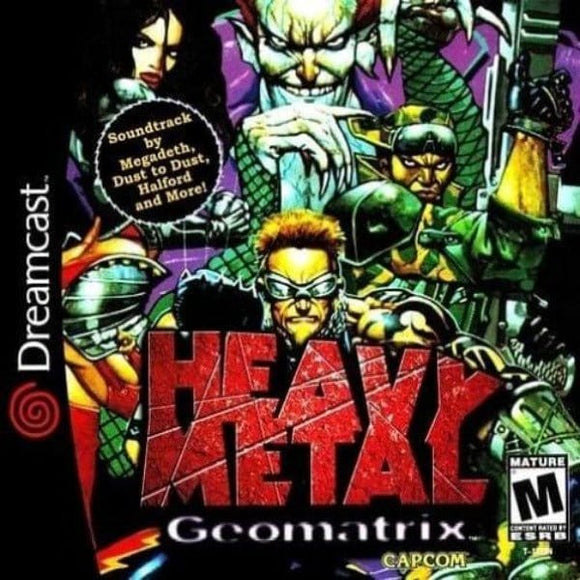 Heavy Metal Geomatrix Sega Dreamcast Video Game - Gandorion Games
