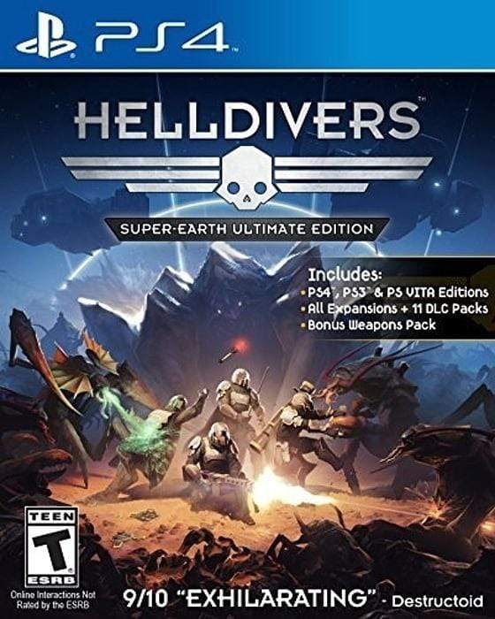 Helldivers Sony PlayStation 4 Video Game PS4 - Gandorion Games