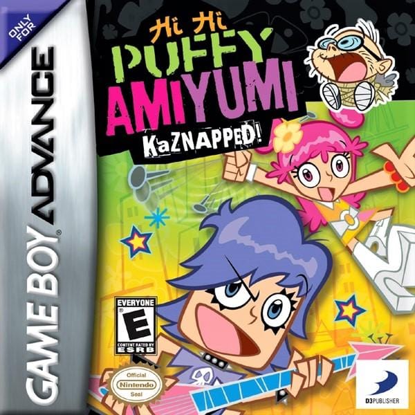 Hi Hi Puffy AmiYumi Kaznapped Nintendo Game Boy Advance - Gandorion Games