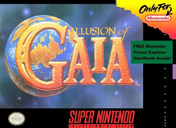 Illusion of Gaia Super Nintendo Video Game SNES - Gandorion Games