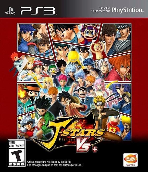 J-Stars Victory VS+ Sony PlayStation 3 Video Game PS3 - Gandorion Games