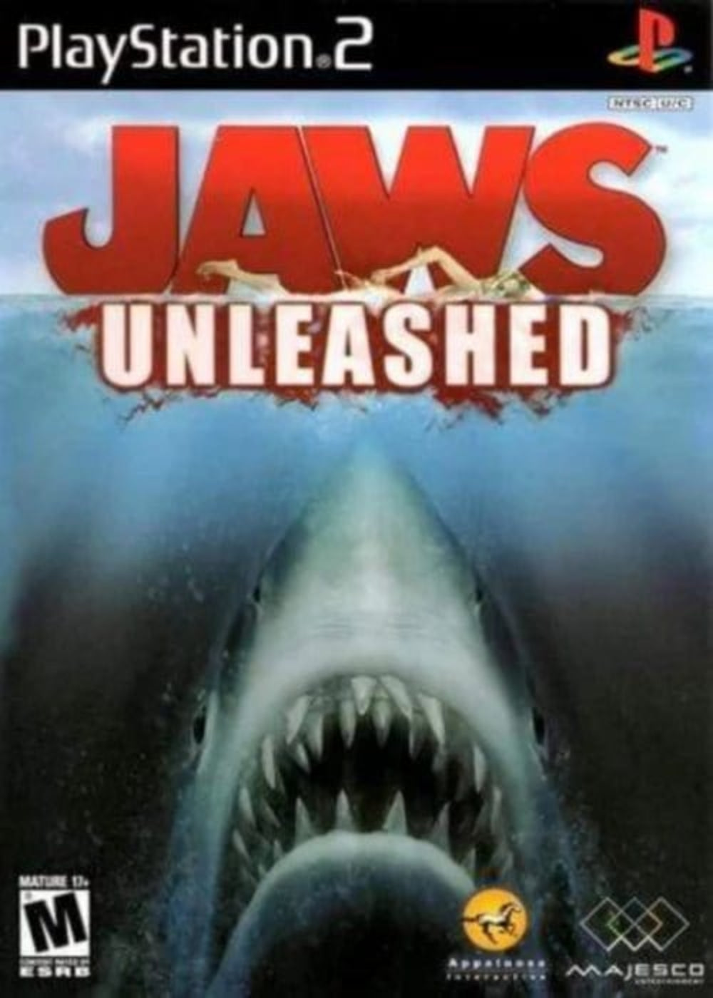 Jaws Unleashed Sony PlayStation 2 Game.