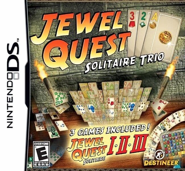 Jewel Quest Solitaire Trio - Nintendo DS