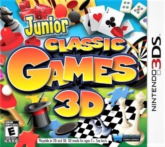 Junior Classic Games 3D Nintendo 3DS Game - Gandorion Games