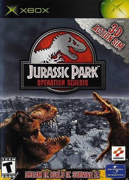 Jurassic Park Operation Genesis Microsoft Xbox - Gandorion Games