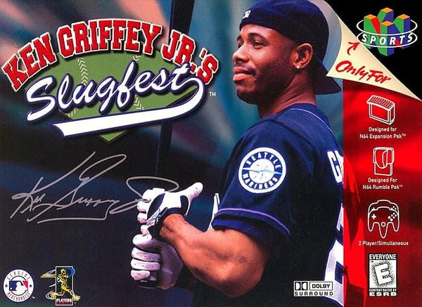 Ken Griffey Jr.'s Slugfest Nintendo 64 Video Game N64 - Gandorion
